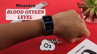 How to Measure Blood Oxygen on Samsung Galaxy Fit3!