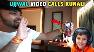 TECHNO GAMERZ VIDEO CALLS KUNALI | TECHNO GAMERZ | UJJWAL GAMER