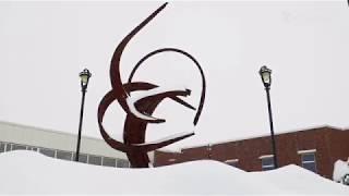 Sights & Sounds of a Winter SMSU Campus