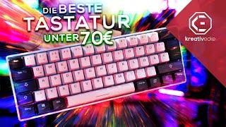 WAHNSINN: DIE BESTE GAMING TASTATUR für UNTER 70 EURO! Ne WIRKLICH günstige Custom Tastatur!