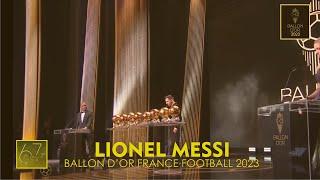 BALLON D'OR 2023 - LIONEL MESSI WIN BALLON D'OR 2023