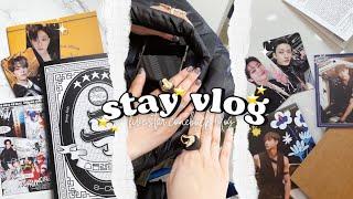 [STAY VLOG] 5-star comeback vlog ༉‧₊˚ shopping, kpop album unboxing, mv reaction 