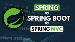  Spring vs Spring Boot vs Spring MVC: Understanding the Differences! 