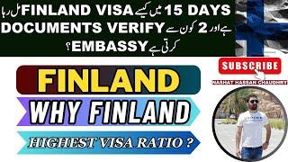 Finland visa within 15 day|High approved ratio| Best time to apply| Detail discussion