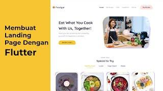 Membuat Website Landing Page dengan Flutter