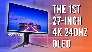 27 Zoll 4K 240Hz OLED ist da! - Testbericht zum Asus ROG Swift PG27UCDM