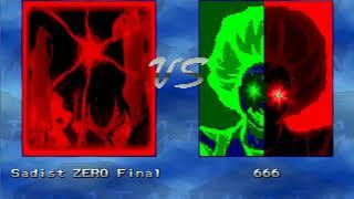 MUGEN: Sadist Zero Final (Level 1) V.S TWOD EX & Execution 0.7 & 666 (New) (12p)