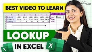 LOOKUP in EXCEL: How to Use Lookup Formula in MS Excel - Full Tutorial