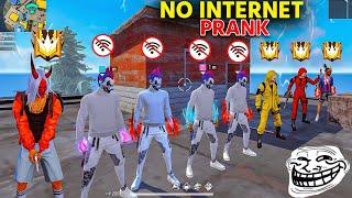 NO INTERNET PRANK | FREE FIRE FUNNY GAMEPLAY | NADIYA FF