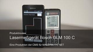 Review: Bosch Bluetooth-Laser GLM 100 C und CATSmobil 3D Skizzenaufmaß