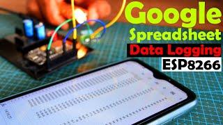 Google Spread Sheet or Google Sheets with ESP8266 Nodemcu for Data Logging, Temp & Hum DHT11, IoT