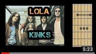 lola kinks -  guitar chords