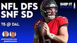 NFL Week 16 SNF Showdown | Buccaneers @ Cowboys | DraftKings DFS Picks, Plays & Process