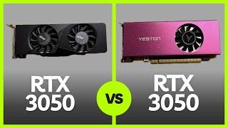 RTX 3050 vs RTX 3050