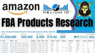 Beginners Amazon FBA Product Research 2020 | How To Find Winning Products For Amazon FBA | $$$$$? |
