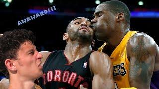 MOST AWKWARD MOMENTS IN NBA HISTORY!