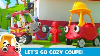 2 HOURS OF COZY COUPE | All Fired Up! + More | Kids Cartoons | Let's Go Cozy Coupe 