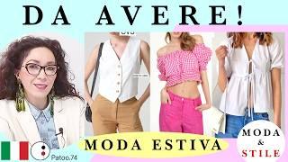 TENDENZE Moda ESTATE, OUTFIT facili e divertenti da fare subito | Patoo 74| abbigliamento donna