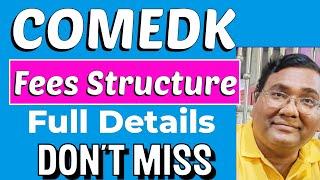 Comedk 2024 fees|COMEDK counselling 2024|COMEDK fees structure|Comedk colleges fee|COMEDK updates