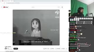 Forsen Reacts to osaka speech