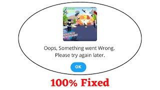 Fix Dude Theft Wars Oops Something Went Wrong Error. Please Try Again Later Problem Error Solved