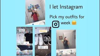 I let Instagram pick my school outfits for a week | Sierra Nichole