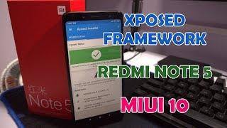 Install Xposed Framework/ Xposed Installer Redmi Note 5 MIUI 10 Android Oreo