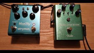 Strymon Blue Sky VS Fender Marine Layer Reverb (Shimmer Reverb Comparison)