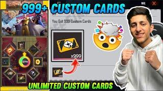 How To Get Unlimited Custom Room Card in Free Fire | Free Fire Unlimited Custom Cards Trick 2021