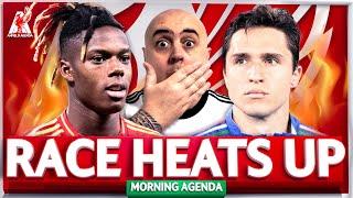 NICO WILLIAMS RACE HEATS UP! + CHIESA AVAILABLE ON THE CHEAP? Liverpool FC Latest Transfer News