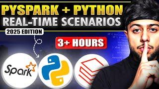 PySpark Real-Time Scenarios WITH Python | [JOB READY 2025]