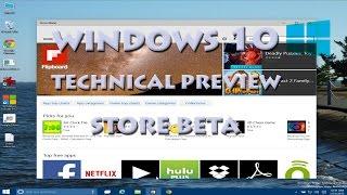 Windows 10 Technical Preview - Store Beta