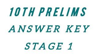 10th prelims Psc exam 28/12/2024 Answer key