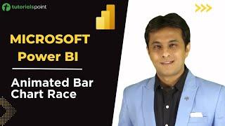 Microsoft Power BI | Create Animated Bar Chart Race | Visual in Power BI | Tutorialspoint