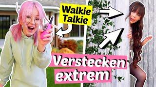 Verstecken EXTREM am Bauernhof  mit Walkie Talkie| ViktoriaSarina