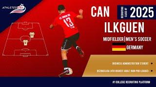 Men's Soccer | Midfielder | Can Ikguen, Germany | Highlights | Recruit 2025