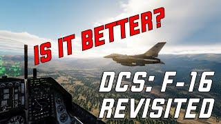 Is It REALISTIC? Fighter Pilot Flies DCS!  F-16 Revisited