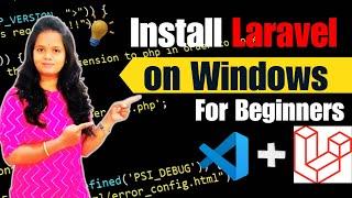 How to install Laravel 9,10 ,11 on Windows for Beginners?How to Set Up and Install Laravel? #infysky