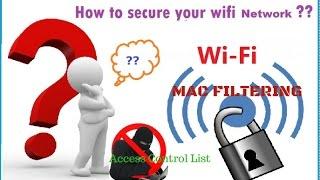 How to Secure TP-Link Router  with Access Control List || Curious Abeey