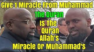 Speakers Corner/Orlando Asks a Muslim, Why Is Jesus Greater Then Muhammad In The Quran?