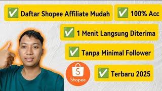 Cara Daftar Shopee Affiliate Terbaru 2025 | Langsung Diterima‼️