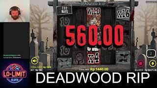 Man Spins (xBet 2) on Deadwood RIP NoLimit City - Lo-Limit Slots Live Stream