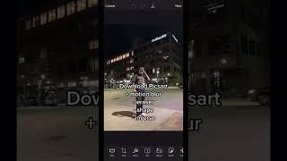 How to give your pics the “face blur” effect #shorts