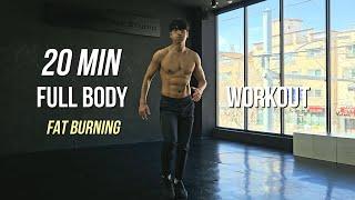 20 MIN Full Body Workout at Home For Beginners (No equipment & Fat burning) 초보자를 위한 20분 전신 운동 홈 루틴