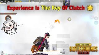 Experience Is The Key Of Clutch  Fastest 1v4 Clutch  5 Finger  Insane Montage  Game For Peace