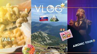 VLOG️⭐️#1 AIKO KONCERT | SLOVESNKO | MAC & CHEESE A VÍCE…