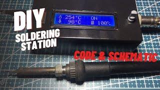 DIY Soldering Station | Free Code & Schematic | Full video | JK Production