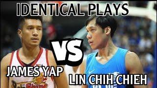 James Yap vs Lin Chih Chieh - Identical Plays