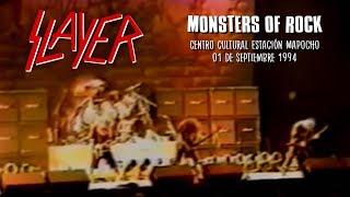 SLAYER - Monsters Of Rock | Estación Mapocho (01-09-1994)