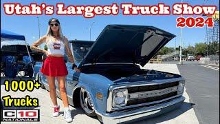C10 NATIONALS SALT LAKE CITY 2024 ("THE BIG ONE") Classic & Custom Truck Show @ Utah State Fairpark